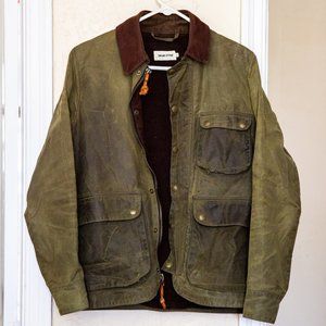Taylor Stitch Rover Waxed Olive Jacket "Barbour"